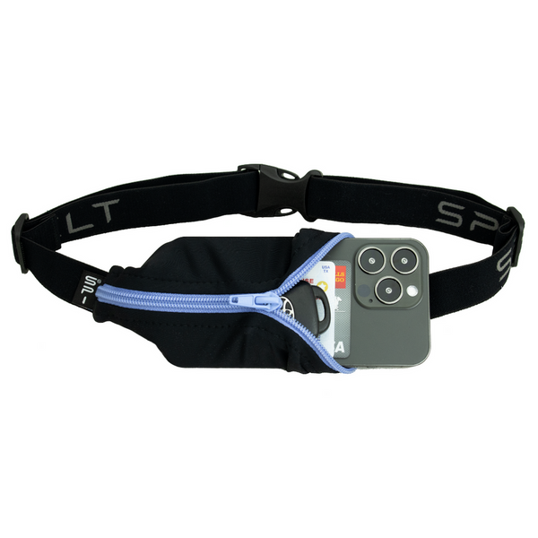 SPIbelt (The Original Running Belt) in Fuchsia, Cool Grove, Black, Black with Blue Zipper, Black with Periwinkle Zipper & Taffy