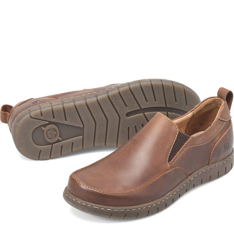 Born Men's Leeds Shoe in  Brown Wood