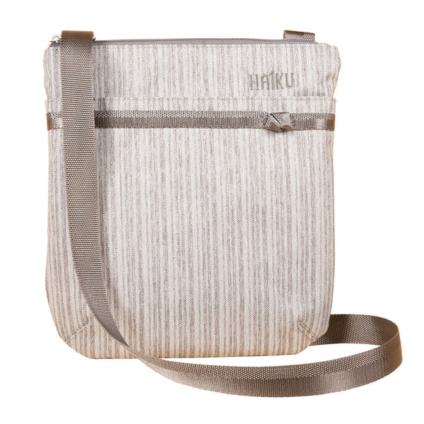 Haiku Revel Crossbody Bag in Gray Poplar, Stone Gray, River Rock Blue, Cherry Blossom & Black