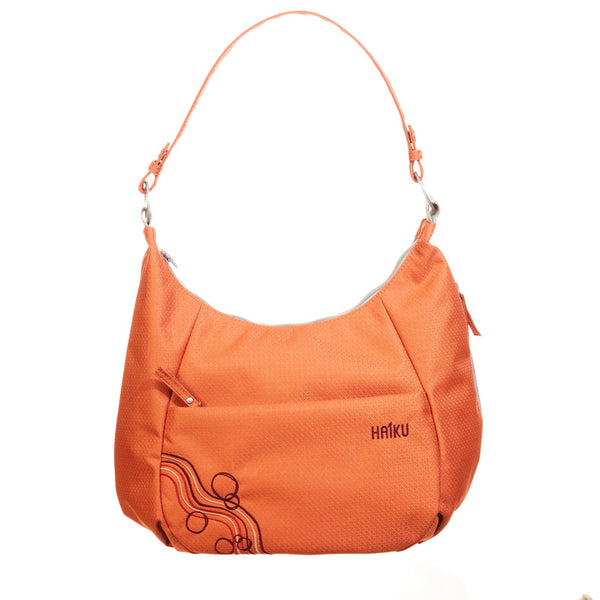 Haiku Amble Hobo Bag in Black, Stone Gray, Rustic Clay & River Rock Blue