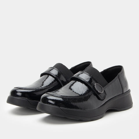 Alegria Janna Black Tie Shoe