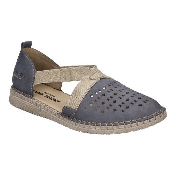 Josef Seibel Sofie 44 Women's Shoe in Off White & Jeans