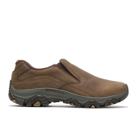 Merrell Men's Moab Adventure Moc in Dark Earth & Black