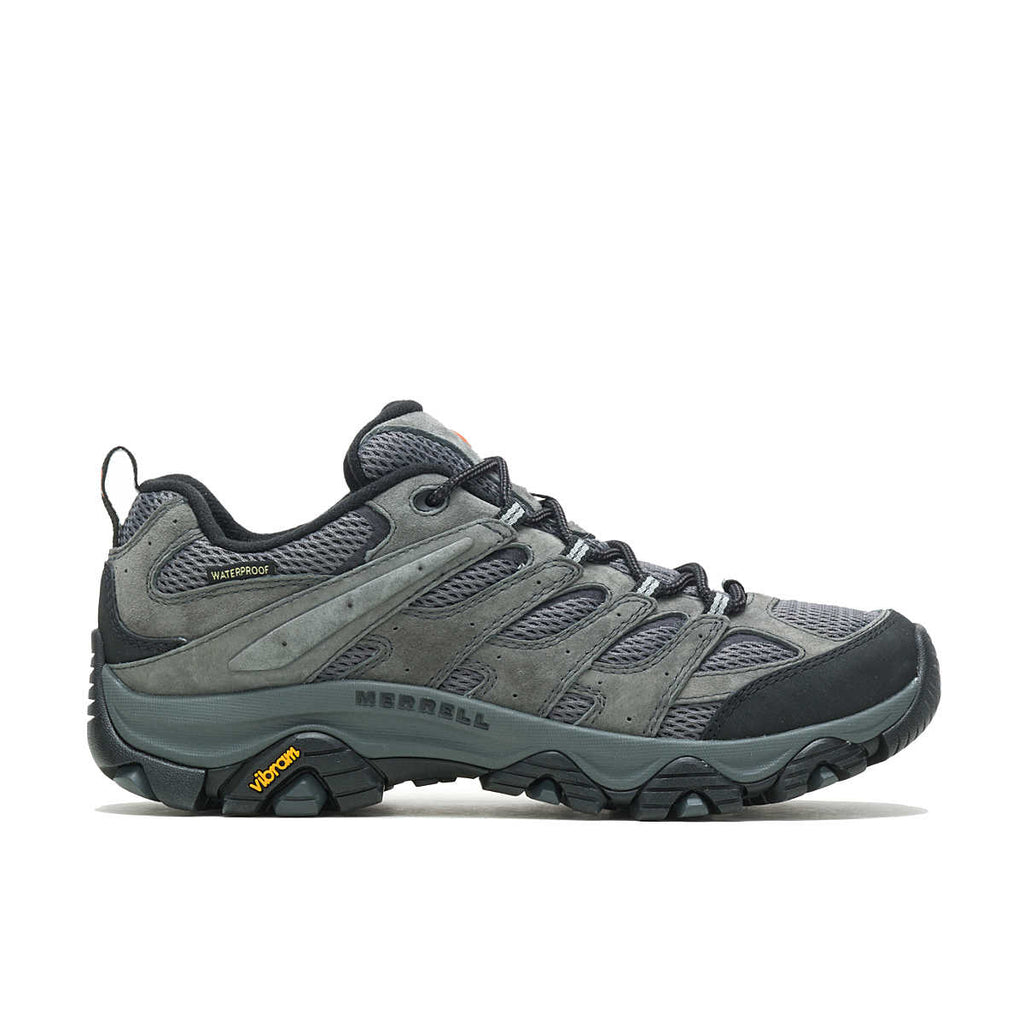 Merrell Men's Moab 3 Waterproof Hiking Boot Shoe in Granite
