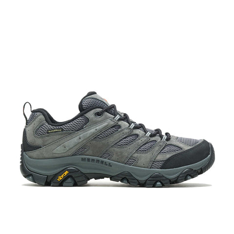 Merrell Men's Moab 3 Waterproof Hiking Boot Shoe in Granite