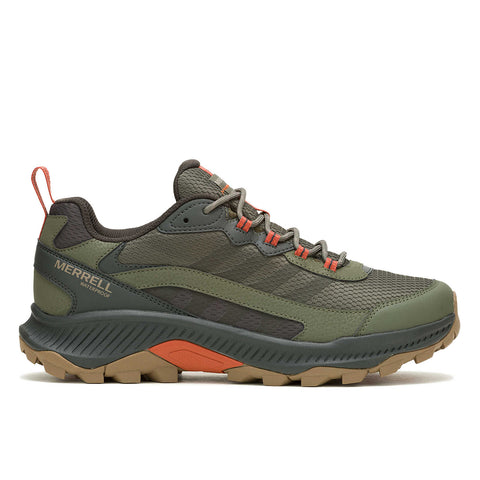 Merrell Men's Speed Strike 2 Waterproof Hiking Shoe in Olive