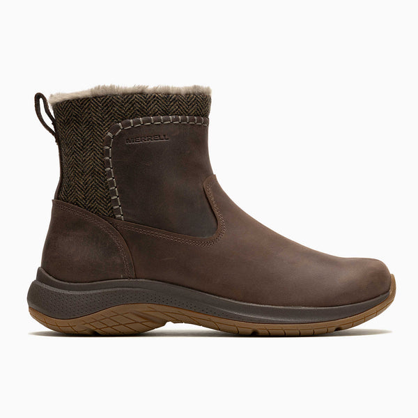 Merrell Women's Encore Ice 5 Mid Zip Boot in Hazel & Bracken