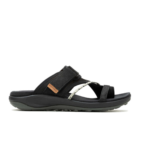 Merrell Terran 4 Post Wrap Sandal in Black