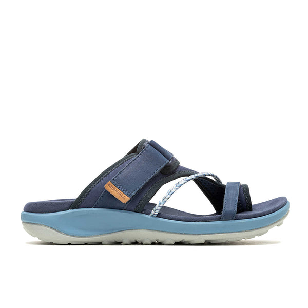 Merrell Terran 4 Post Wrap Sandal in Black