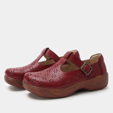 Alegria Odessa in Red & Black Breeze