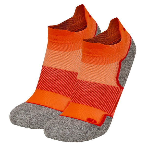 OS 1st AC4 Active Comfort Socks - No Show in Black, White, Blue & Orange