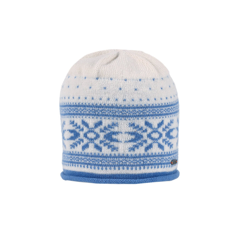 Pistil Sylvie Beanie in Blue & Taupe