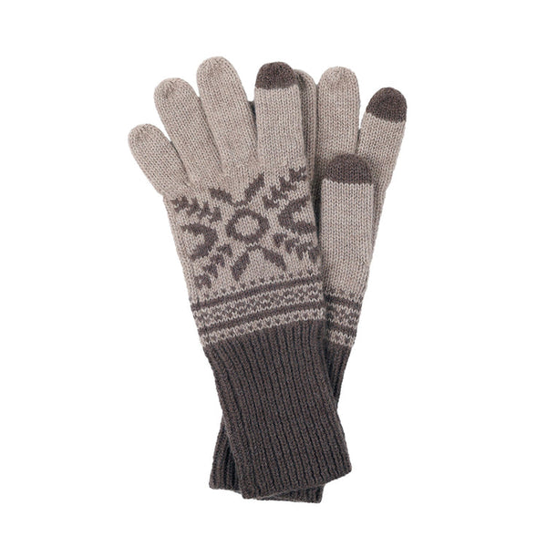 Pistil Alva Glove in Blue & Taupe