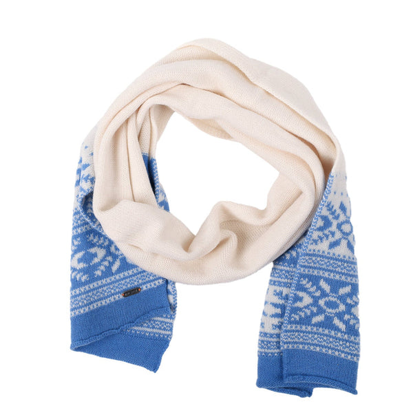 Pistil Vivian Scarf in Blue & Taupe