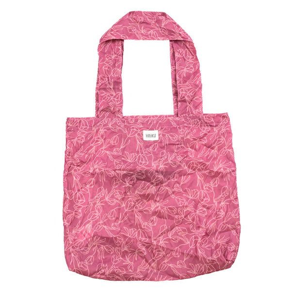 Haiku Bloom Tote in Lupine &  Pernnial Print