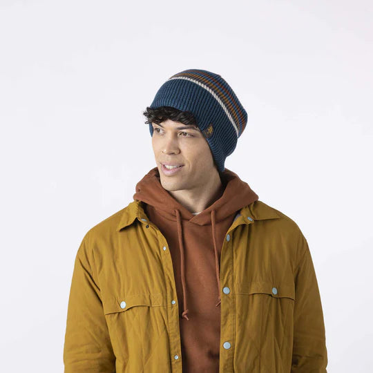 Pistil Grover Beanie in Blue & Pewter