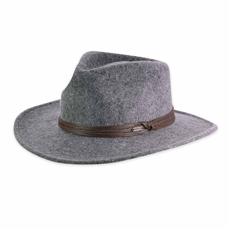 Pistil Topaz Wide Brim Hat in Grey