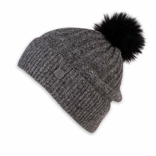 Pistil Piper Beanie in Ocean, Cinder & Charcoal