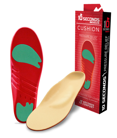 10 Seconds Pressure Relief with Metatarsal Pad Insole