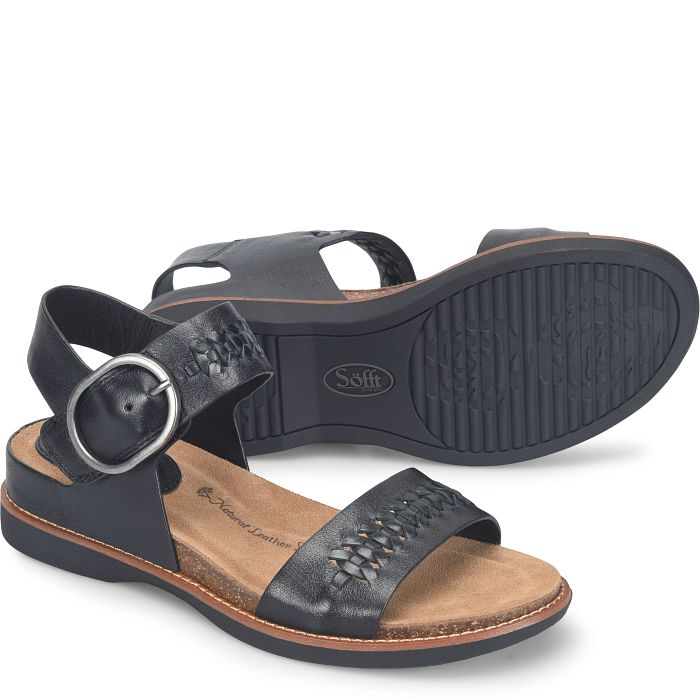 Sofft Bali II Sandal in Black