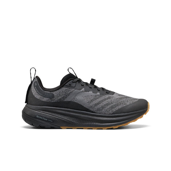 Keen Men's Roam Trail Running Shoe in Magnet/BurntBrick & Black/Magnet