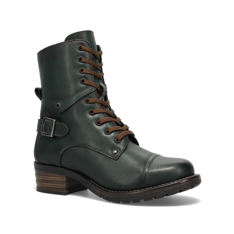 Taos Crave Leather Boot Available in Deep Teal Green, Wine & Charcoal Ruff Out