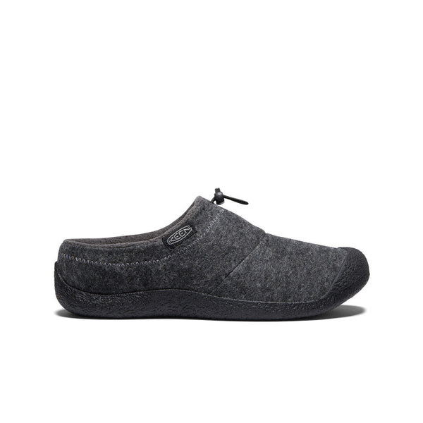Keen Men's Howser III Slide in Charcoal, Magnet/Alloy & Black/Black Recycled