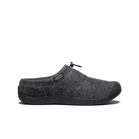 Keen Men's Howser III Slide in Charcoal, Magnet/Alloy & Black/Black Recycled
