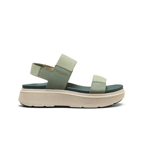 Keen Women's Elle Mila Backstrap Sandal in Lily Pad/Forest & Birch
