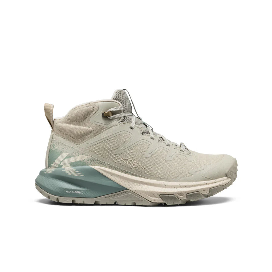 Keen Women's Targhee Apex Mid Waterproof Hiking Boot in AbbeyStone/Birch