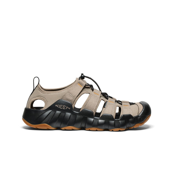 Keen Men's Hyperport H2 Sandal in Brindle/Black & Alloy/Navy