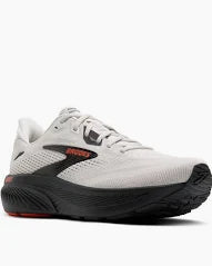 Brooks Ghost 18 Men's Running Shoe in Coconut/Pearls/TigerLily
