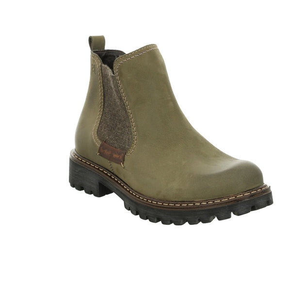 Josef Seibel Marta 03 Chelsea Boot in Black, Olive & Taupe