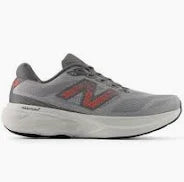 Men's  880v15 Fresh Foam X Road Running Shoe in Slate Grey & Slate Grey with Reflection and Urgent Red