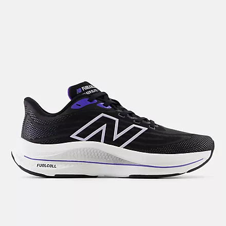 Women's FuelCell Walker Elite Shoe in Grey/Violet & Black/Electric Indigo Available in Wide Widths