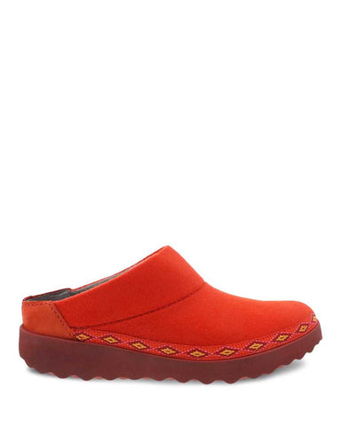 Dansko Lucie Mule in Navy, Orange, Blue & Charcoal