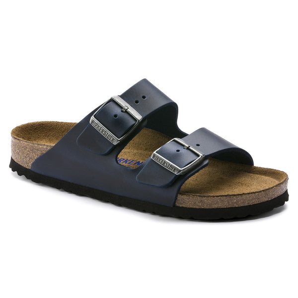 Birkenstock Arizona Soft Foot Bed in Red, Jade, Blue, Habana, Iron & Tobacco Oiled Leather - Some available in Narrow Widths