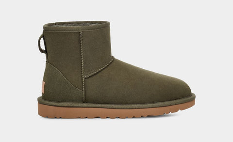 UGG Classic Mini II Boot in Green, Chestnut & Grey