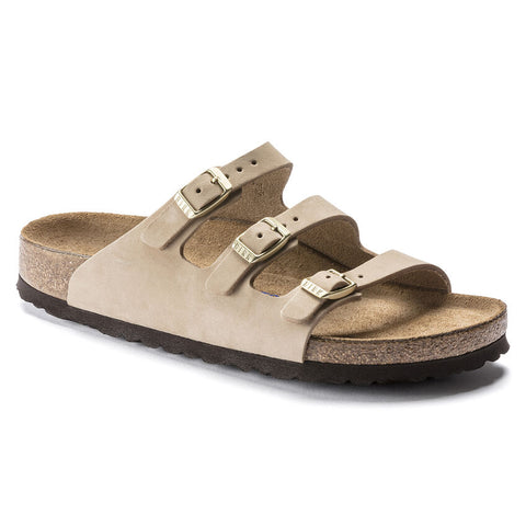 Birkenstock Florida Fresh SFB Nubuck Leather