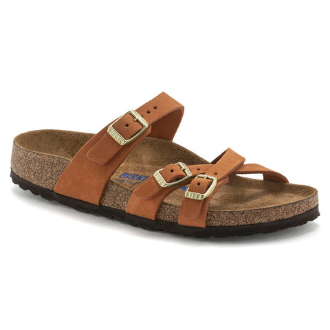 Birkenstock Franca Soft Foot Bed in Sandcastle & Pecan