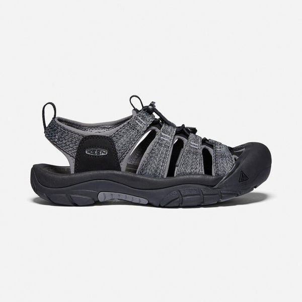 Keen Men's Newport H2 Hiking Sandal in Grey & Black