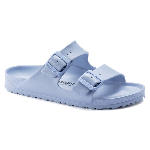 Birkenstock Arizona Essentials EVA in Elem Blue, Eggshell, Surf Green,  Peach, Black & White Available in Narrow Widths