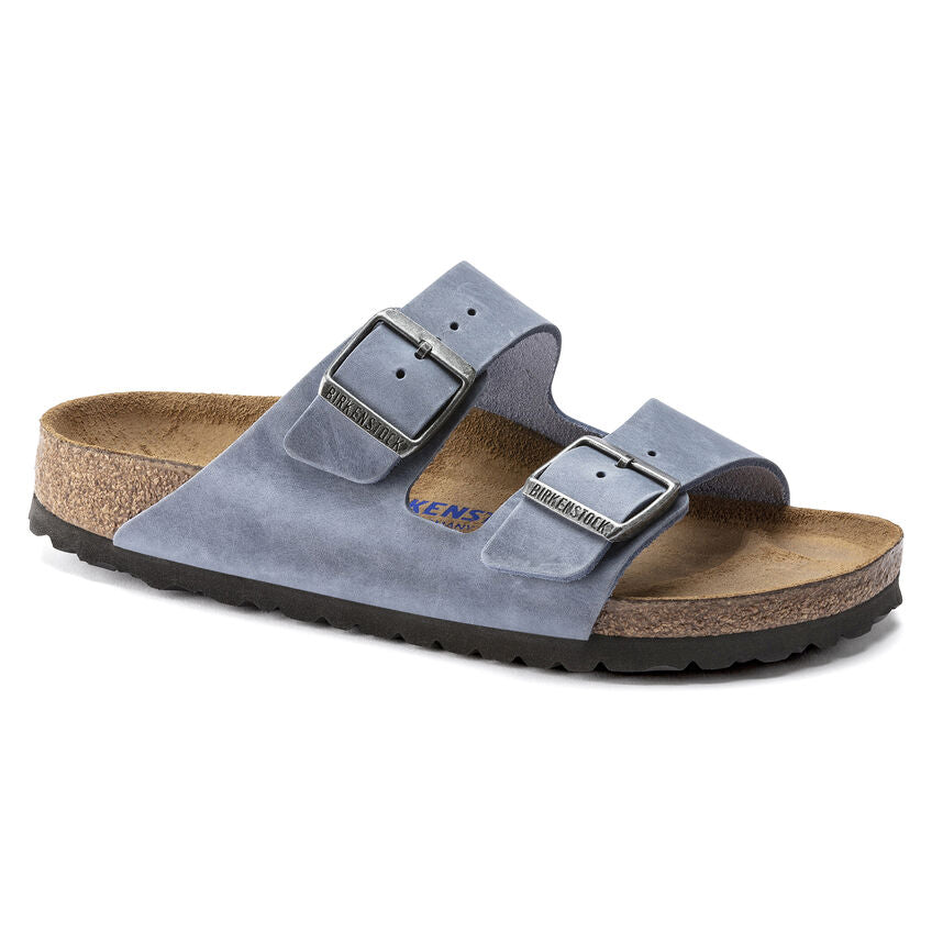Birkenstock Arizona Soft Foot Bed in Leather – Gimres Shoes
