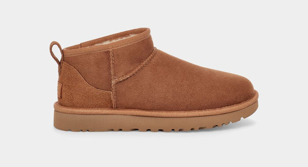 UGG Classic Ultra Mini Boot in Sand & Chestnut