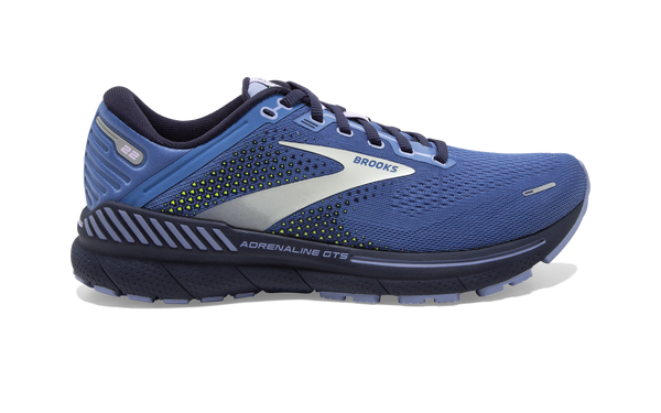 Brooks Adrenaline GTS 22 in Blue/Purple/Nightlife & Blue/White/Rose