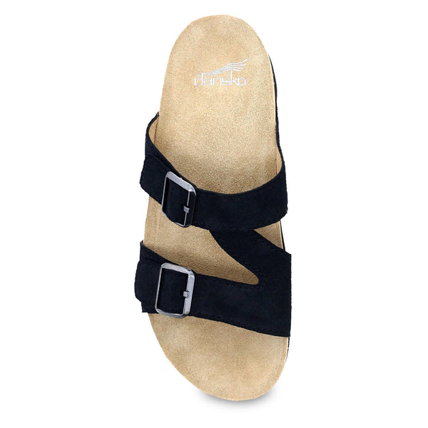 Dansko Dayna in Teal & Black Suede