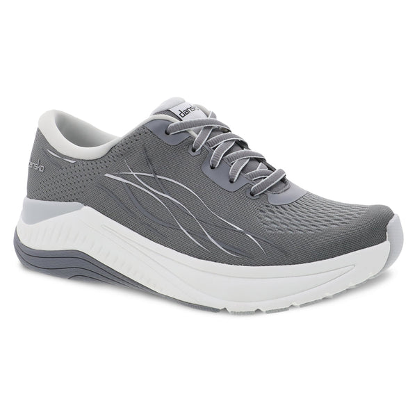 Dansko Pace Walking Shoe in White, Black/Grey & Navy Mesh Available in Wide Widths