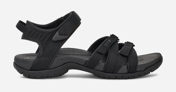 Teva Women's Tirra Sandal in Silver Pine, Bering Sea & Black