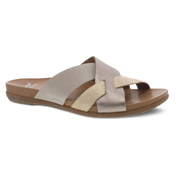 Dansko Joanna in Sand Multi and Black Multi