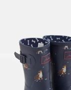 Joules Molly Dog Mid Height Rain Boot